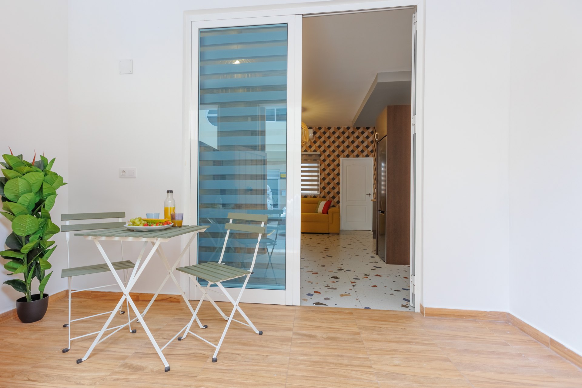 Suite 102 · Private patio